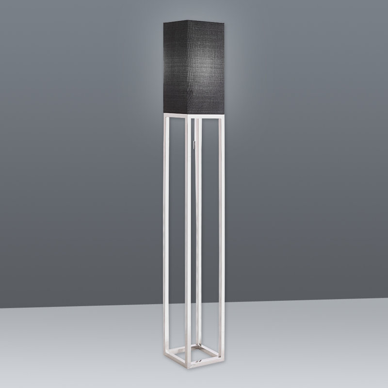 Fircrest 150.5cm Column Floor Lamp, Anthracite