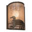 Rustic Lodge 1 - Light LED Flush Mounted Sconce-127388204-127388207