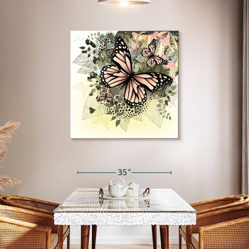 Brampt Butterfly Eden, 39'' H x 39'' W