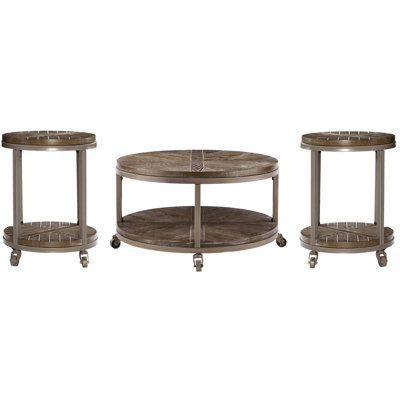 Konya 3 Piece Living Room Table Set