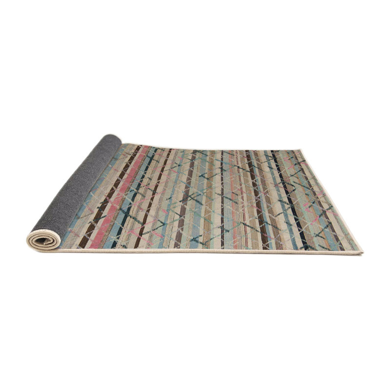 Tapis abstrait moderne 5186, Rond 5 pi