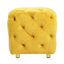 Fabrication jaune - Durabilité durable Le velours de style moderne ajoute une touche de classe