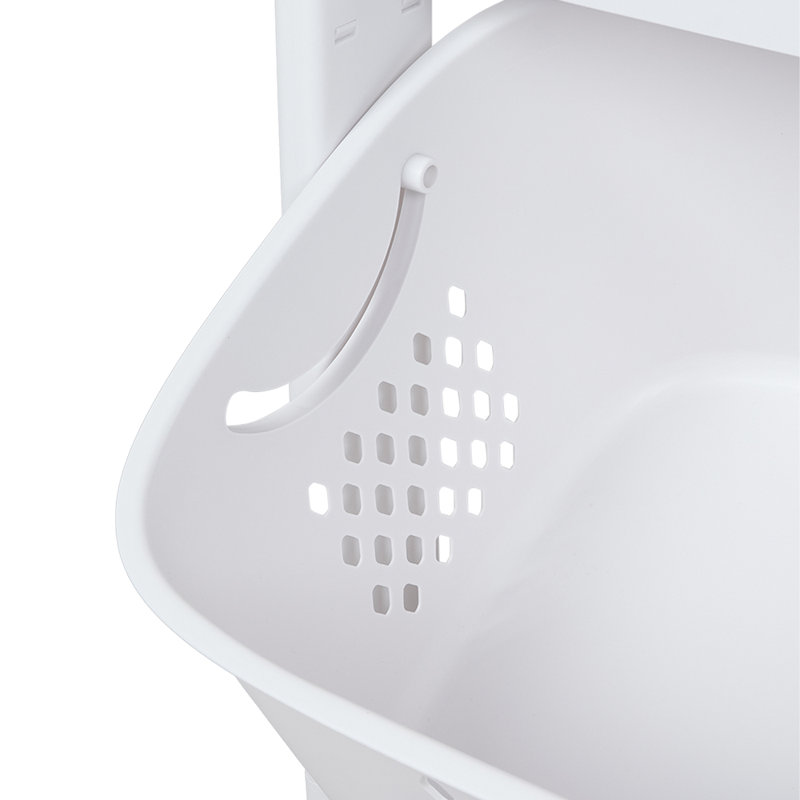 Plastic Laundry Basket with Handles