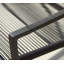 Edge Metal Patio Dining Armchair