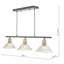 Chantle 3 - Light Antique Brass Pendant