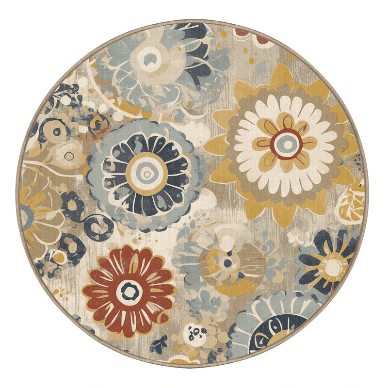 Lively Jive Rug, Round 6'