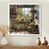 White Picture Framed