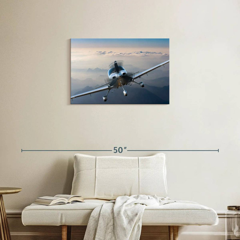 Mehar Private Propeller Plane, 20" H x 30" W