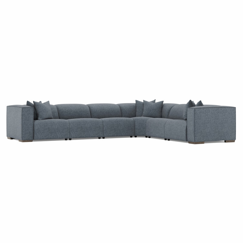 6-Piece Bliss Fabric Power Motion Sectional