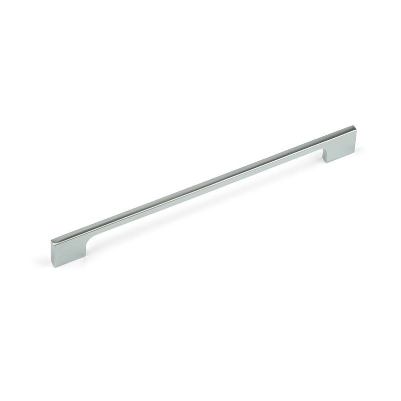 Polished Chrome Slim Squared D-Bar Handles, 224mm