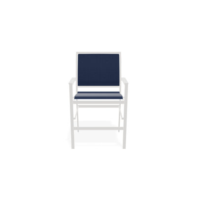 Chaise de café empilable en aluminium Bazza