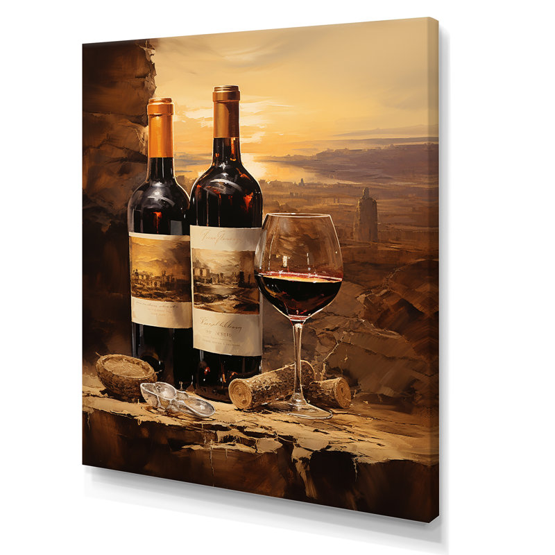 Rioja Resson I - impression, Toile tendue, H 32 po x l 24 po x P 1 po