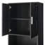 Grande armoire de rangement moderne avec tablettes réglables, finition résistante à l'eau et fabrication en bois durable pour une utilisation polyvalente-1379304654