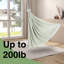 Balançoire sensorielle, balançoire thérapeutique à double couche 55 "x 59" pour autisme, TDAH, pivotant à 360 °, intérieur et extérieur