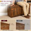 Banc de rangement pour hall d'entrée 39 po avec coffre rabattable, charnière de sécurité, poignée en forme de U, rangement en bois, brun-1317099936