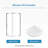 OVE Decors Breeze Premium 44 in. Round Shower Kit w/ Clear, Base in Chrome Finish