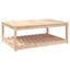 Singita Rectangular Pine Outdoor Coffee Table , cm W cm D-250652305-250652297