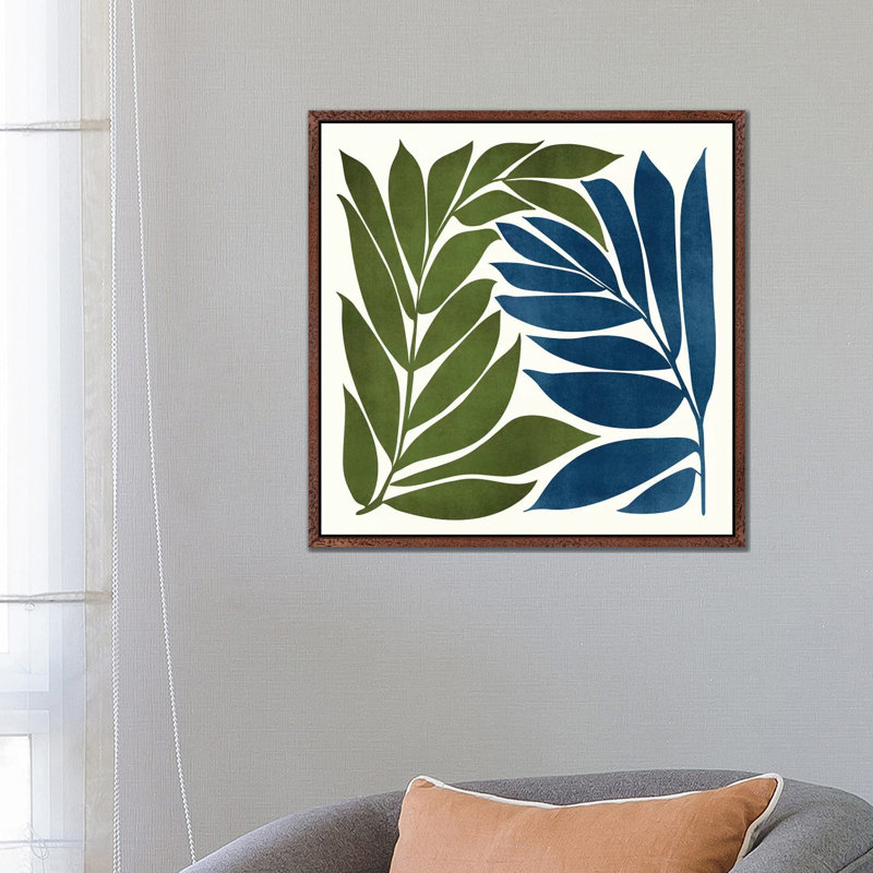 Deep Woods - Print on Canvas, Classic Brown Wood Floater Framed, 66.04cm H x 66.04cm W x 3.81cm D