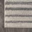Tapis rayé gris / crème Phares-1812005288