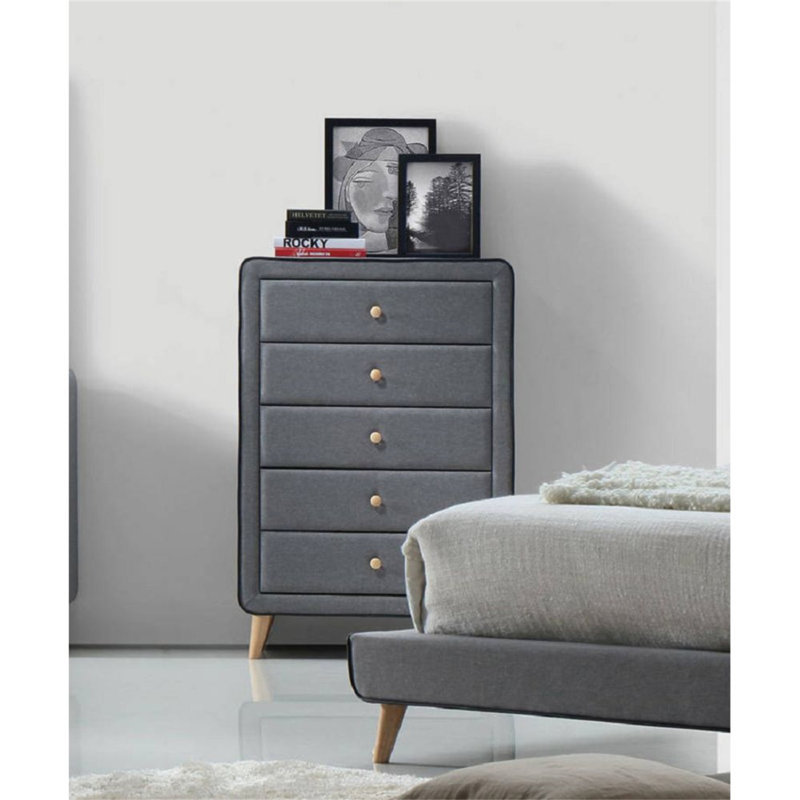 Commode 5 tiroirs Knisha