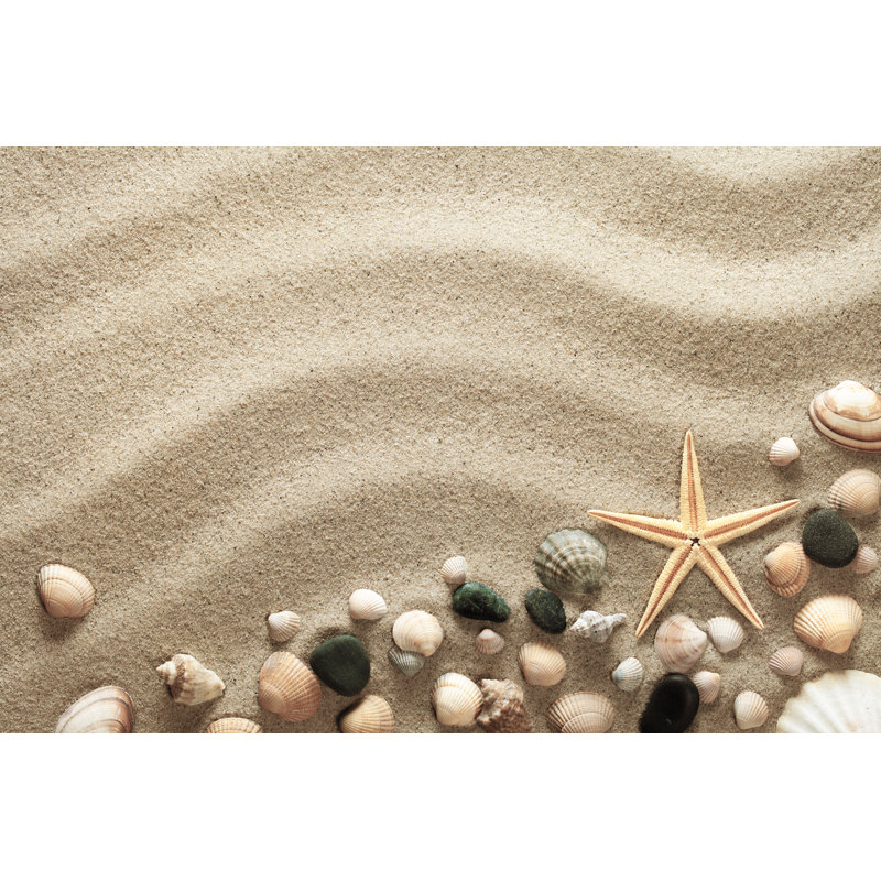 Sand - Wrapped Canvas Print, 30cm H x 46cm W x 3.8cm D