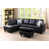 Black Faux Leather