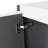 12" Bathroom Side Cabinet,Soft Close Doors,Float Mounting Design-1598381504