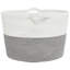 Panier à linge vidaXL en coton de 23,6 po x 14,2 po-1471615759