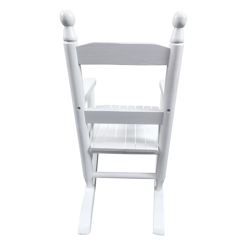 Chaise berçante pour enfants, Blanc