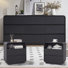 3-Piece Black Curved Kentlyn With Charging Station