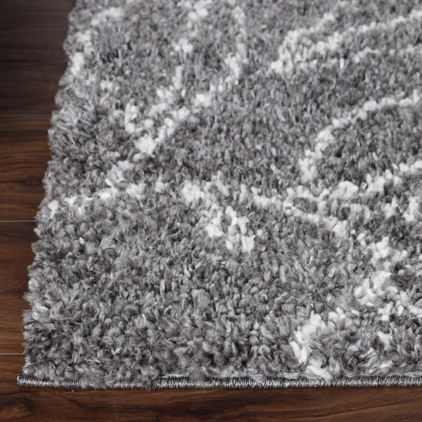 Mistana™ Botanical Indoor Plush Shag Transitional Area Rug & Reviews ...