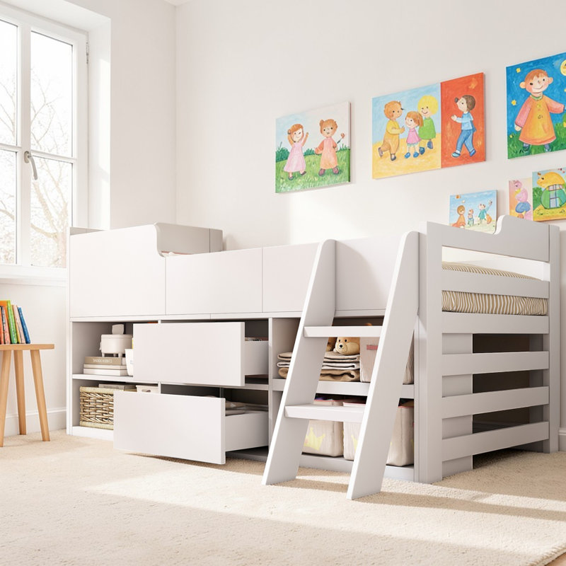 Crossville Bed, White