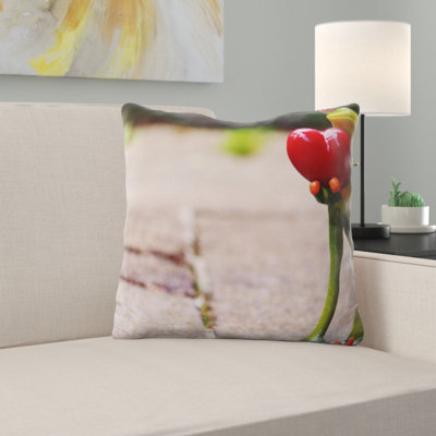 Microsuede Throw Pillow