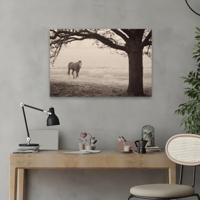 Cheval brumeux contemporain et moderne I