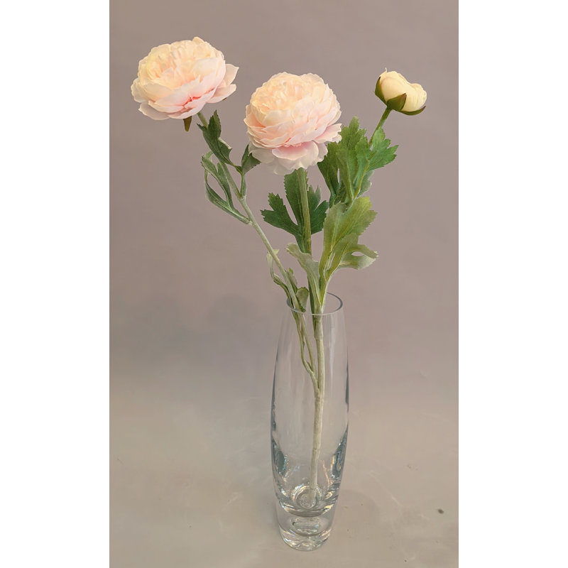 RENUNCULE*3 FLEURS 52'', Rose