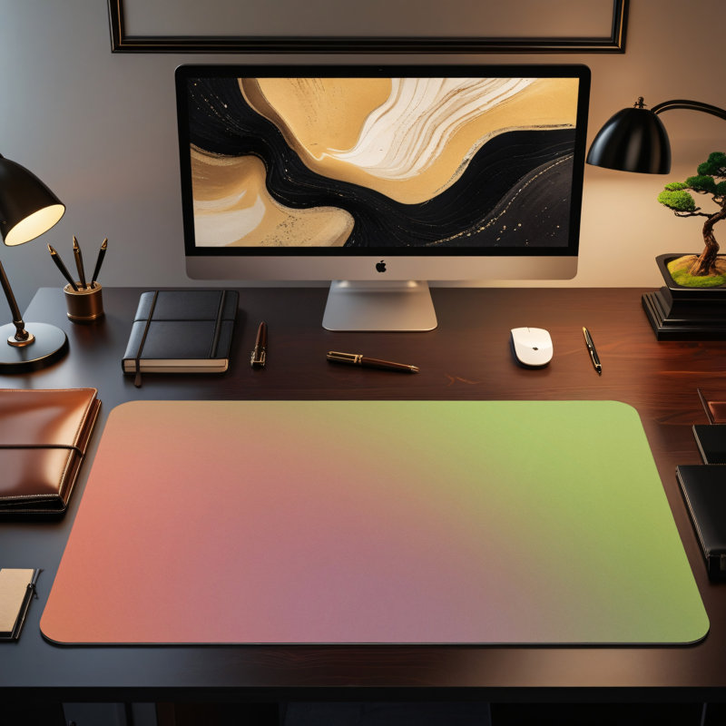 Polyester Desk Pad, 23.6x13.8