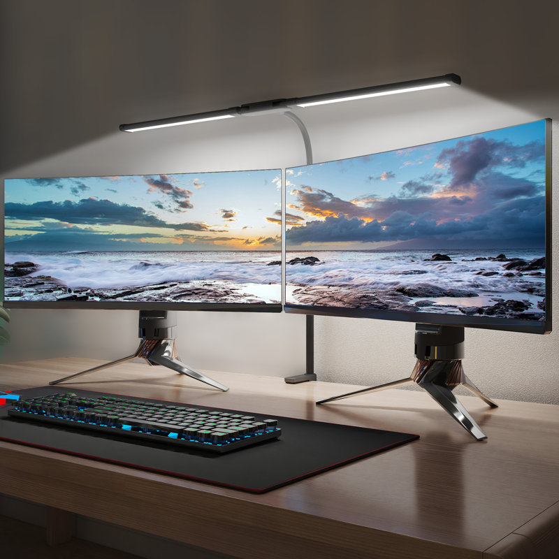 64Cm Black Lamp