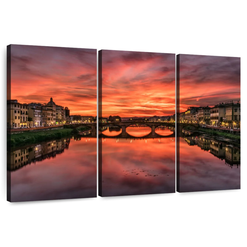 Nicci Ponte Vecchio Florence Italie I, H 48 po x l 74 po