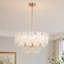 Lustre en forme de fleur à 8 lumières