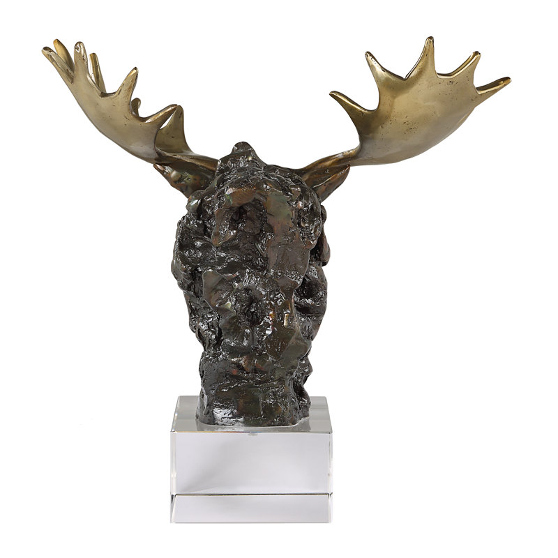 Sculpture en bronze Emzley