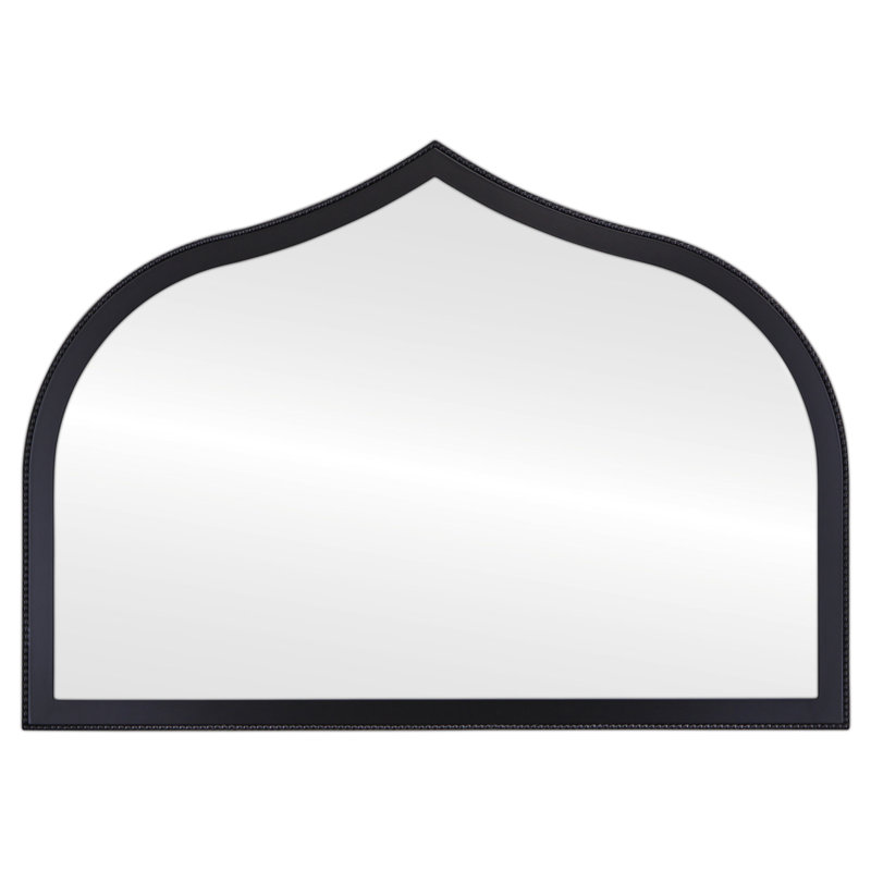Aspynn Arch Mirror, Matte Black, 27.38" x 38.38"
