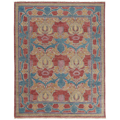 Beall Handmade Wool Oriental Area Rug