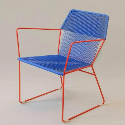 Chaise Acapulco de Tokyo | Chaise d'appoint intérieure / extérieure