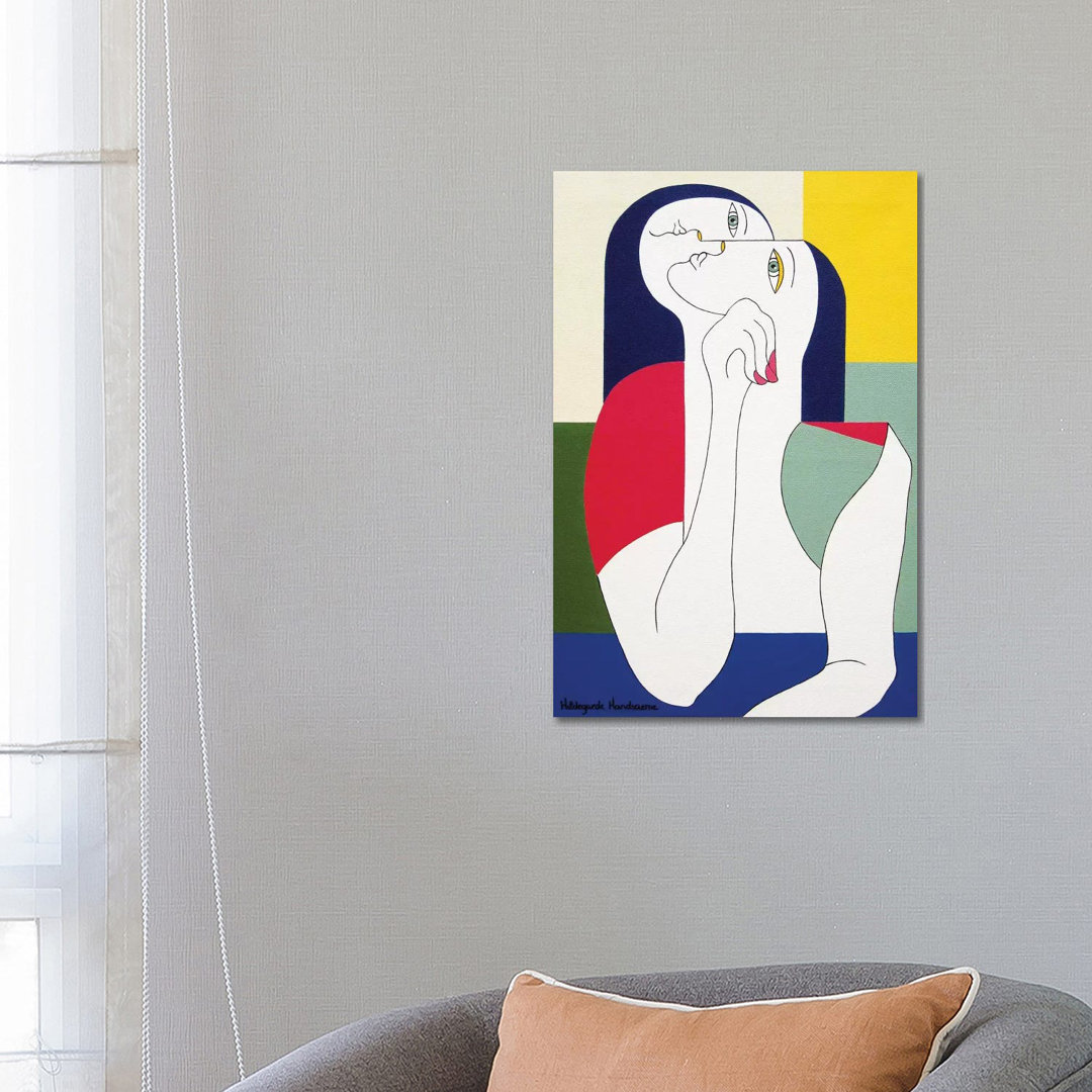 La Pensée Sauvage by Hildegarde Handsaeme - Wrapped Canvas Graphic Art