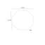 Miroir d'appoint moderne et contemporain Manfredi-650621864