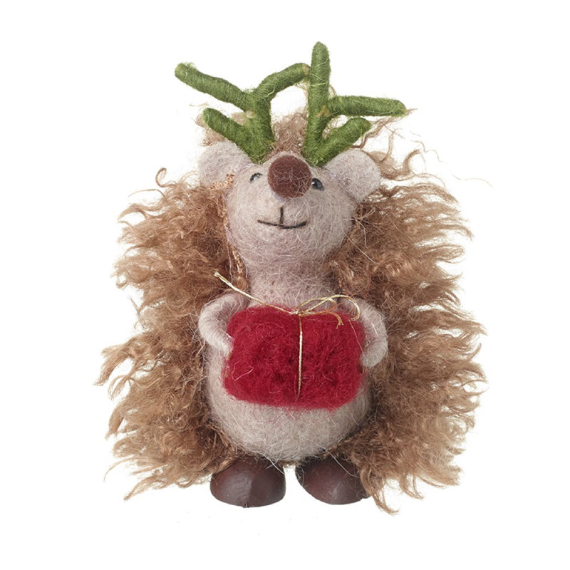 Christmas Deer Stuffed Holiday Accent