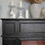 Black Manufactured Wood Electric Fireplace-1782817090