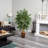 Bamboo Silk Tree with Decorative Planter