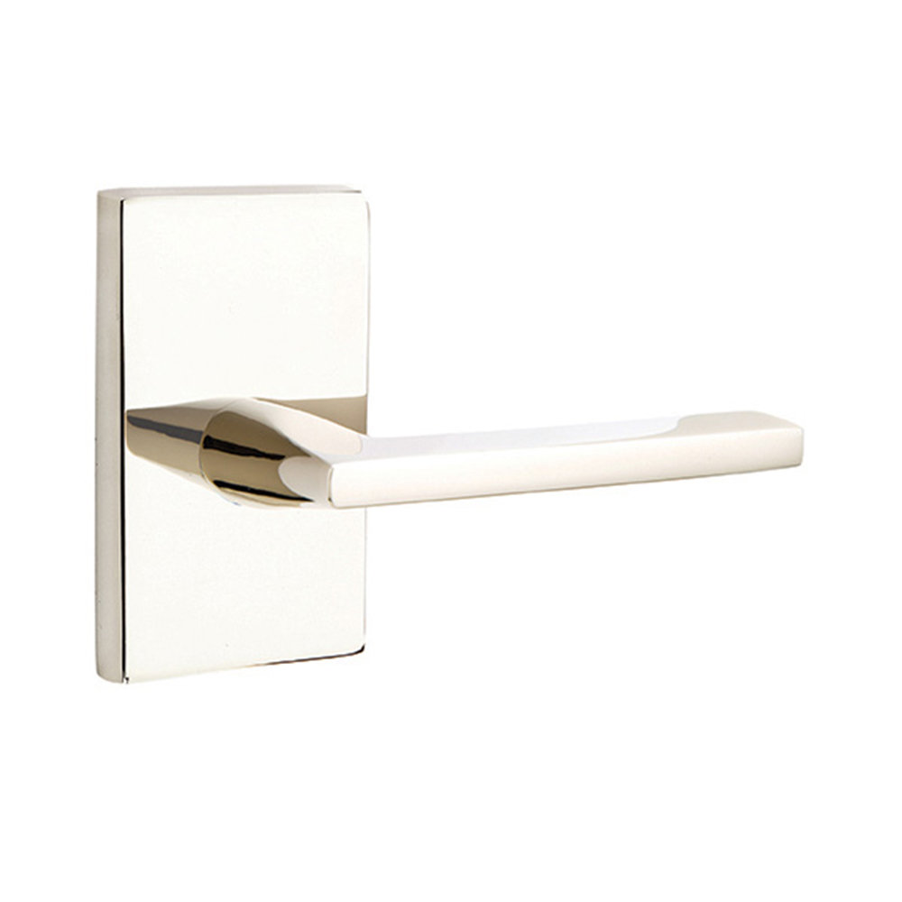 Cortina Privacy (Bed & Bath) Door Lever Emtek Handle