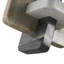 Cole And Grey Marble Geometric Link Knot Sculpture